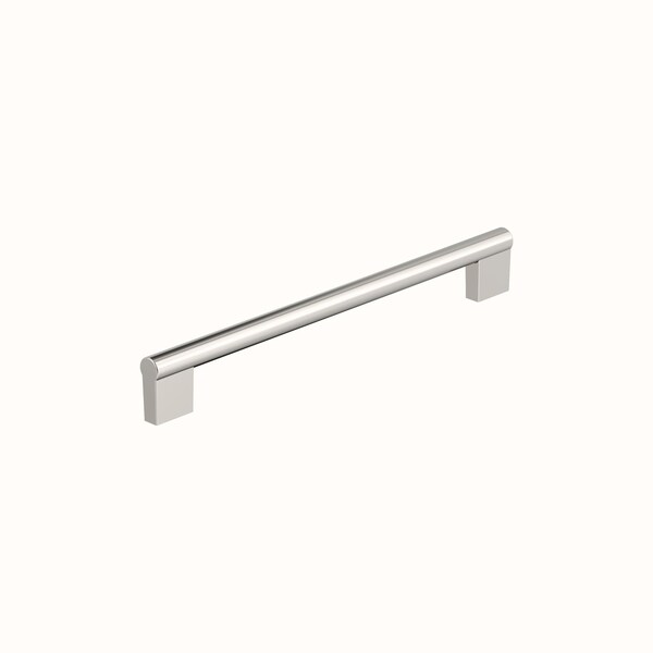 Amerock Versa 8-13/16 inch 224mm Center-to-Center Polished Nickel Cabinet Pull BP36915PN - main