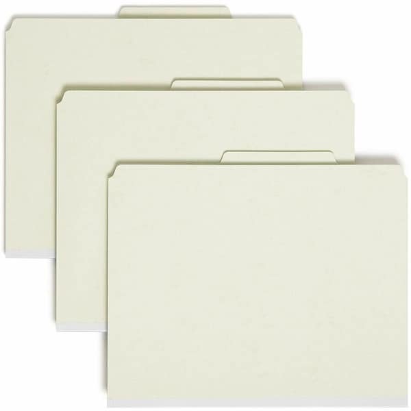 Smead Folder, Classf, Ltr, 2Ex, 1Div Pk SMD13776 - main