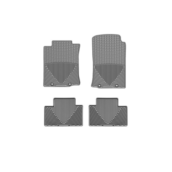 Weathertech Grey, Front and Rear All Weather Floor Mats WTCG266136 - main