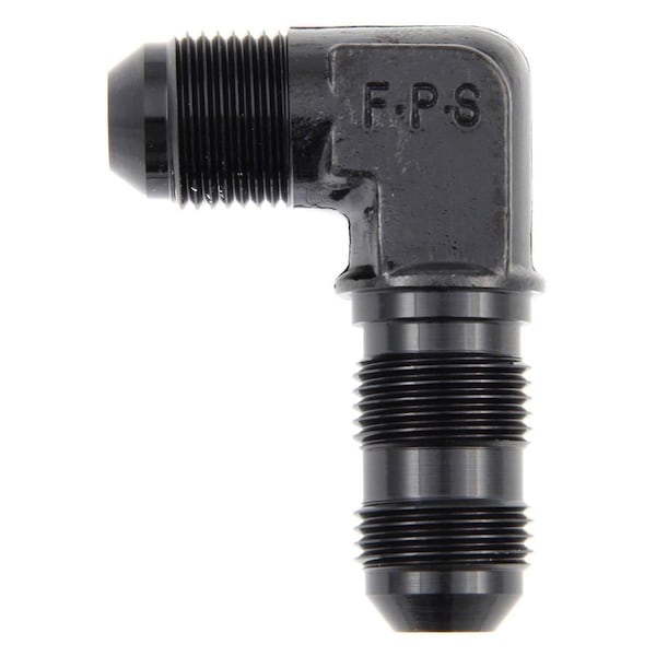 Fragola 483312-BL -12 AN x 90 deg Bulkhead Fitting - Black FRG483312-BL - main