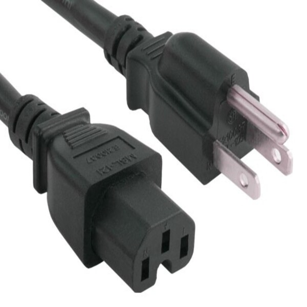 Sanoxy 6ft 14 AWG 15A 125V Power Cord NEMA 5-15P to IEC320 C15 SNX-CBL-LDR-PW126-1206 - main