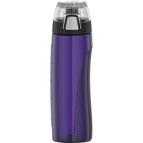 Thermos BPA Free Plastic Hydration Bottle w/Meter, 24 oz., Purple HP4100PU6 - main