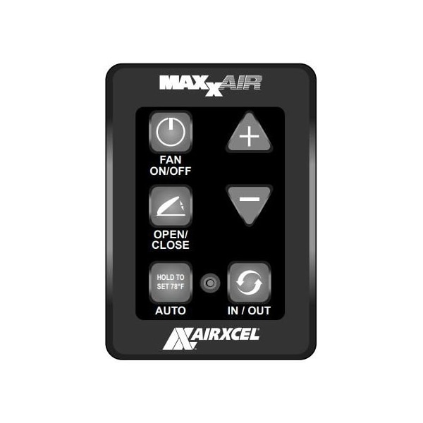 Maxxair Vent For Maxxfan Plus 4700K 03650K And Maxxfan Deluxe 8700K 8900K Models 00A03650K - main