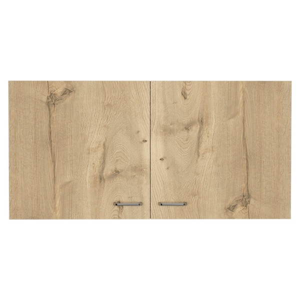 Homeroots 39in Oak Wood Wall mounted Accent Cabinet 535017 - main