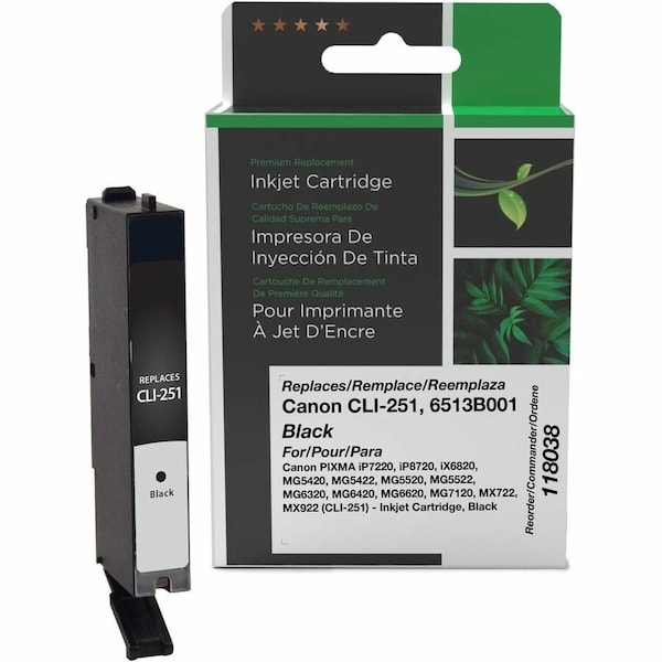 Clover Imaging Group Imaging Remanufactured Black Ink Cartridge 118038 - main