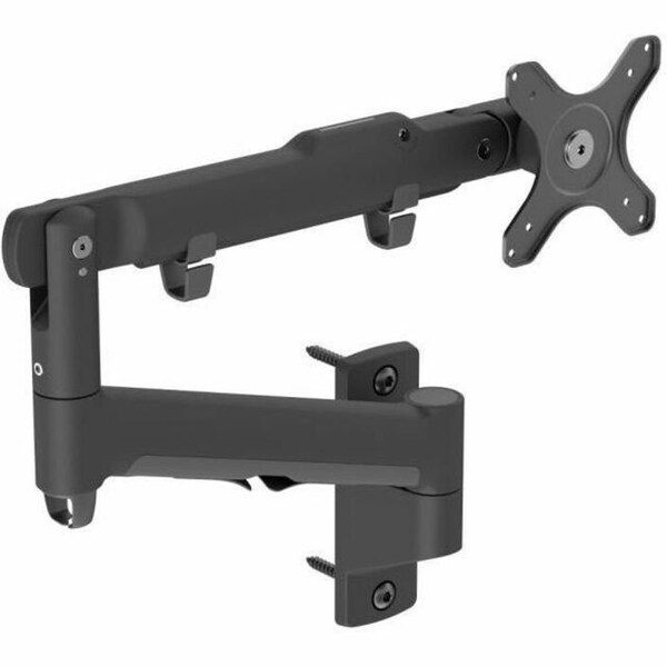 Atdec single display wall mount, built in visual tension gauge, suits flat screen monitors up to AWMS-DW-B - main
