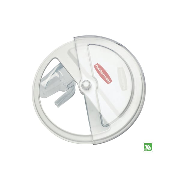 Rubbermaid Commercial Bulk Ingredient Lid, Includes 3 Cup Scoop FG9G7700WHT - main