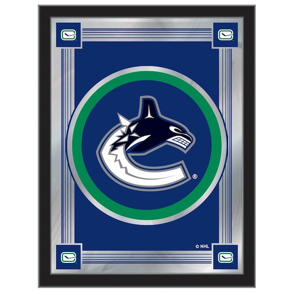 Holland Bar Stool Co Vancouver Canucks 17" x 22" Logo Mirror MLogoVanCan - main