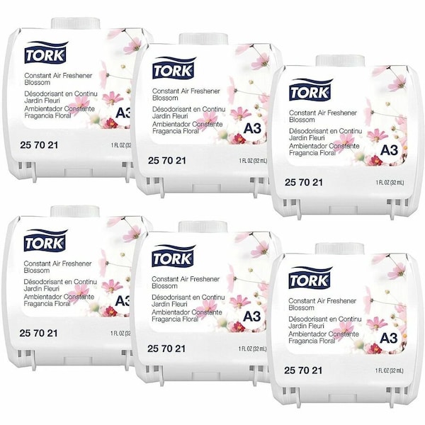 Tork Air Freshener Refill, White, 4 3/8 in H 257021 - main