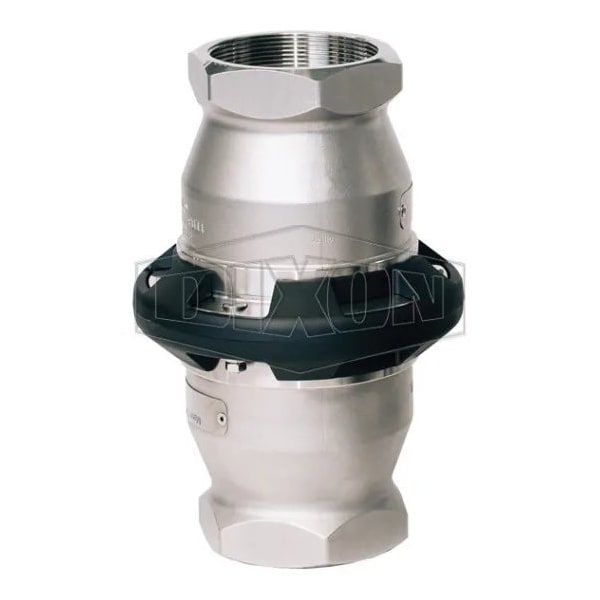 Dixon Mann-Tek by Industrial Dry Disconnect Safety Breakaway Coupler, 3 in Nominal, 316 SS, Domestic SBC300SS - main