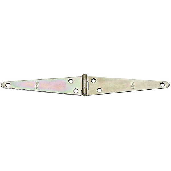 National Hardware 6'' Zinc Light Strap Hinge N127-639 - main
