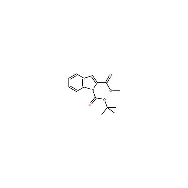 Ak Scientific Methyl 1-Boc-1H-indole-2-carboxylate (1g), CAS 163229-48-9 Y7731-1g - main