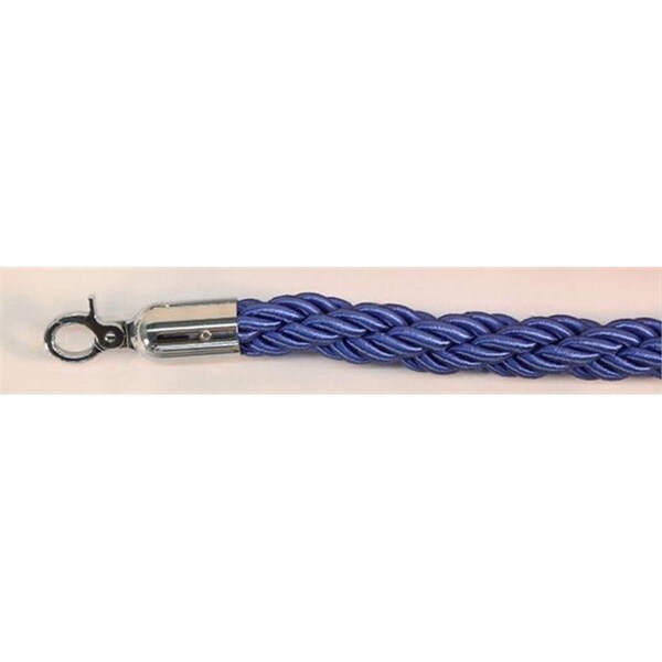 Captain Cold 60 in. Braided Rope with Mirror Closable Hook - Blue CA2677505 - main