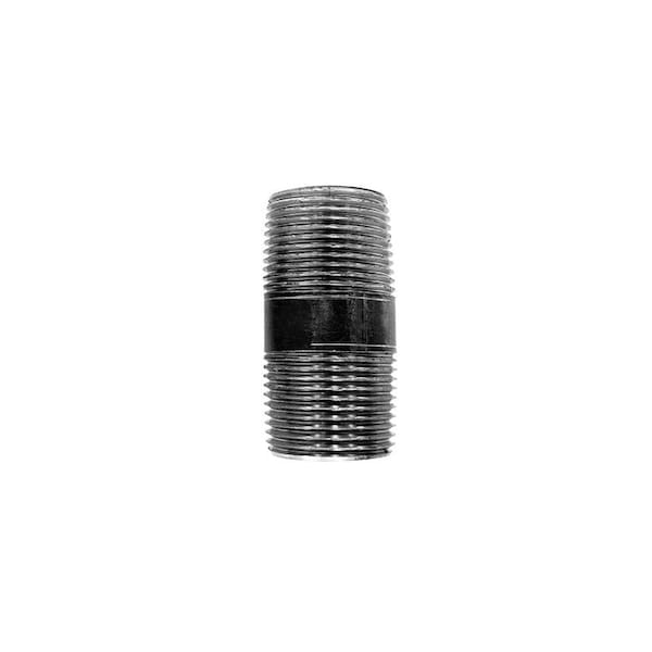 Stz Industries 3/4 in. MIP each X 3/4 in. D MIP Black Steel 2 in. L Nipple 300UP34X2 - main