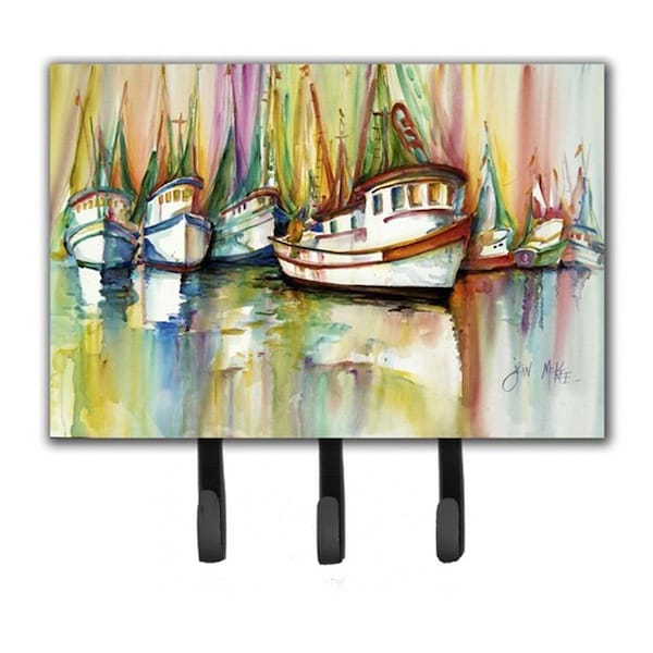 Carolines Treasures Shrimp Fleet Leash and Key Holder JMK1074TH68 - main