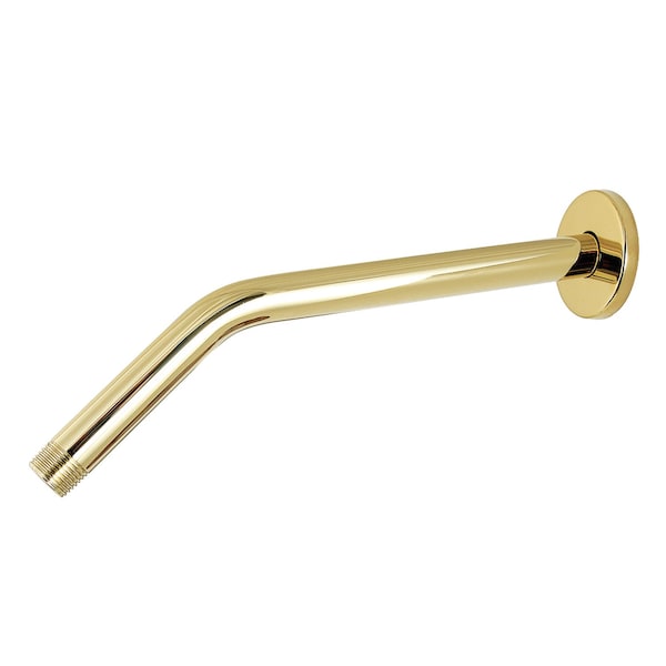Kingston Brass 12" Shower Arm with Round Flange, Polished Brass K163R2 - main