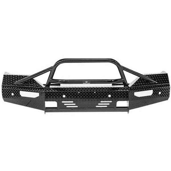 Ilc Repl. For Gmc Sierra 1500 Year 2016 Ranch Hand Summit Black Steel Bullnose Front Bumper 12 Gau WZ-EH8L-V - main