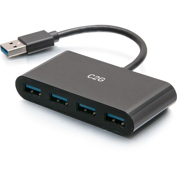 C2G 4-Port USB-A 3.0 Hub - SuperSpeed USB 5Gbps C2G54461 - main