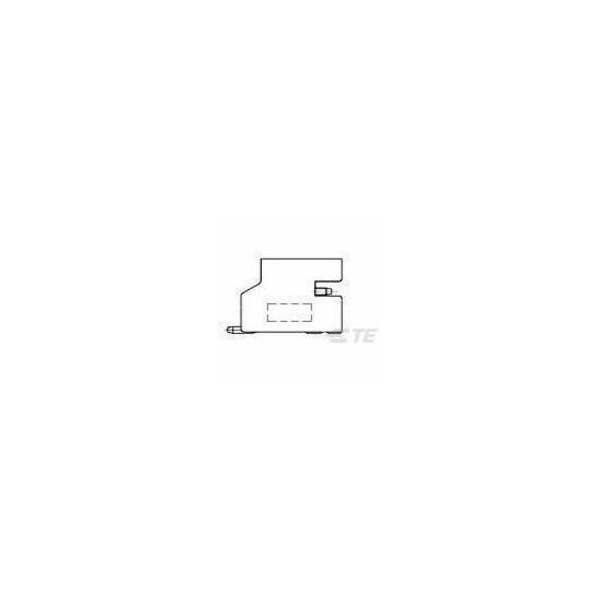 Te Connectivity Board Connector, 13 Contact(S), 1 Row(S), Male, Right Angle, 0.079 Inch Pitch, Solder Terminal, 1-1775469-3 - main