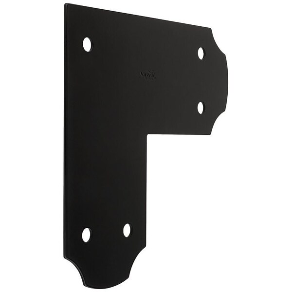 National Hardware PGT Pipe Grip Tie, 1114 in L, 1114 in W, Steel, Storm Shine PowderCoated N800-015 - main