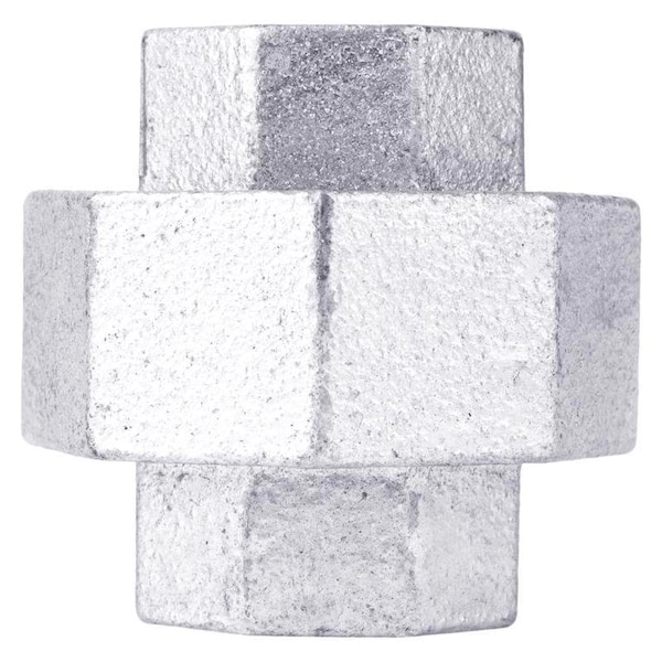 Stz Industries 1/4 in. FIP each X 1/4 in. D FIP Galvanized Malleable Iron Union 501928 - main