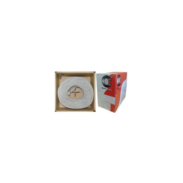 Cable Wholesale Security/Alrm Wire, Gray, 18/4 18AWG 4 Conductor, Stranded, CMR / Inwall rated, Pullbox, 500 foot 10K5-04212SF - main