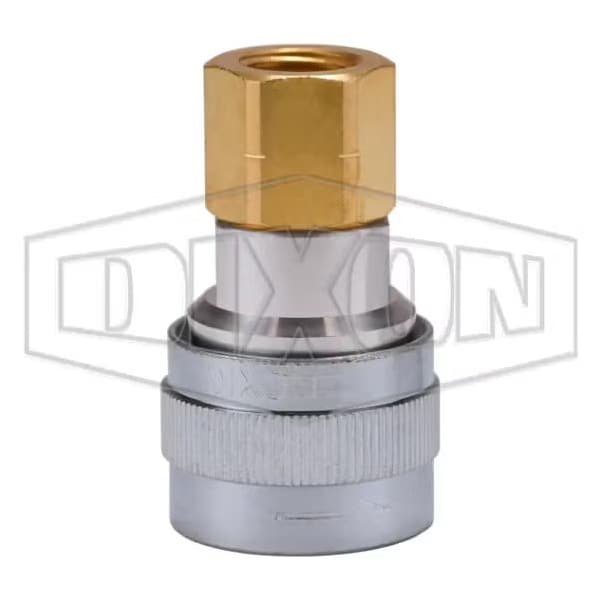 Dixon 1/4 SCHRADER COUP, 3/8 F-NPTF ALUMINUM 2SHDF3 - main