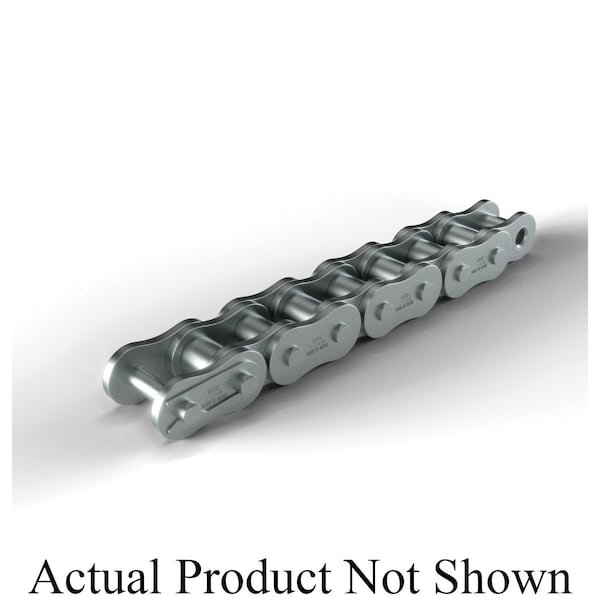 Hkk Chain HKK British Standard Riv Single P, 50 ft OAL, 3/8 P, .25 Dia x .225 W, 304SS SBS06BR1B - main