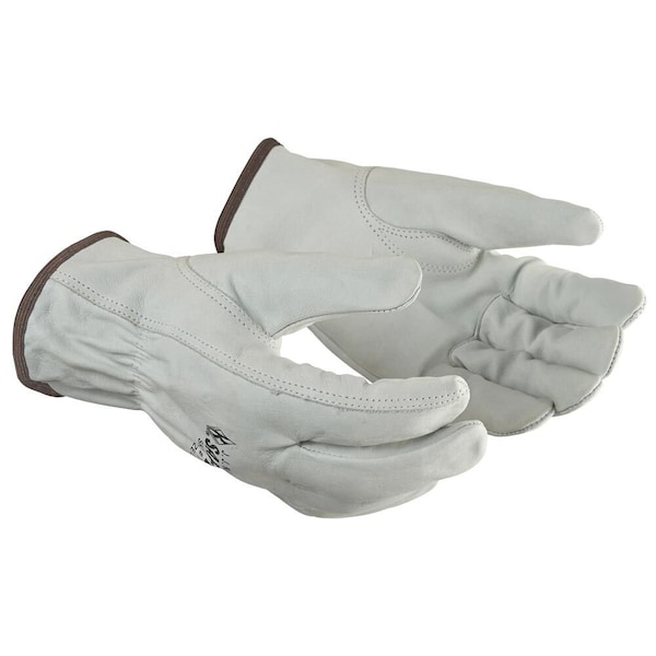 Jj Keller Economy Grade Cowhide Leather Driver Glove with Keystone Thumb, Large 76889 - main