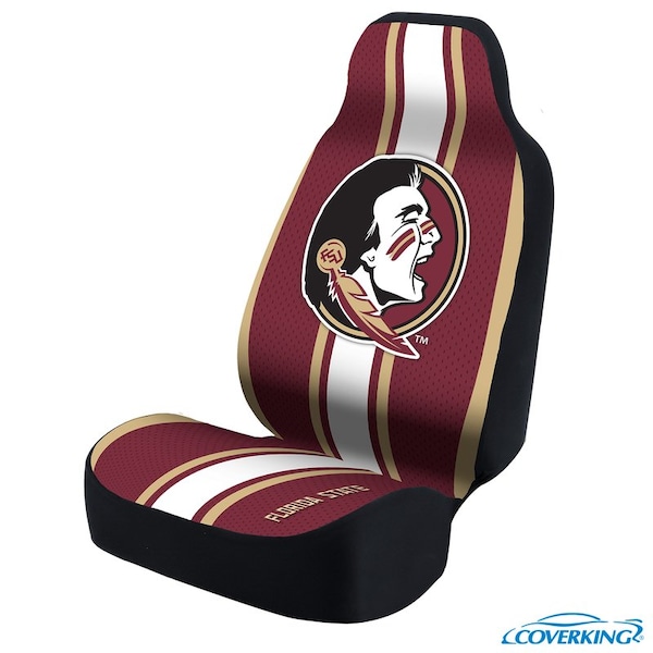 Coverking UNIVERSAL ULTISUEDE SEAT COVER DESIGNER 1PC, FLORIDA STATE UNIVERSITY, ELA067 USCSELA067 - main