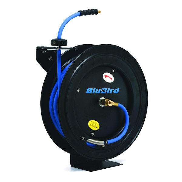 Blubird BluBird Rubber Air Hose Reel-HD 1/2" x 65' BBR1265 - main