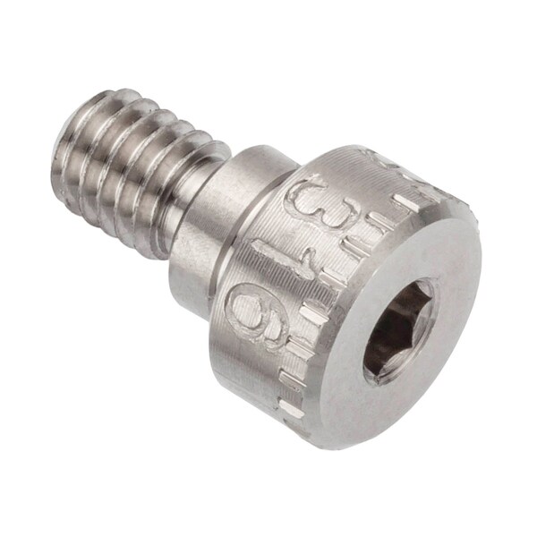 Ampg Shoulder Screw, 316 SS, 10-32", 1/8 L, 3A Thr Sz, 1/4 Thr Lg, 1/8" Shoulder Lg, 316 Stainless Steel STR60214F02 - main