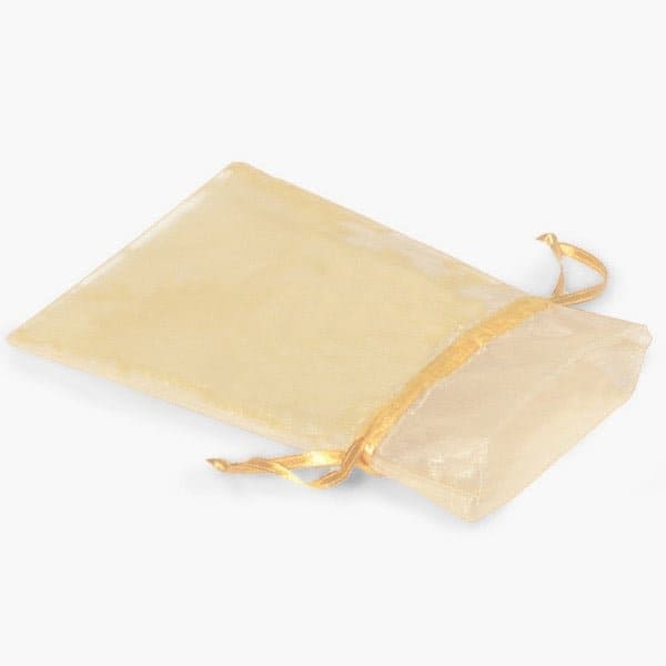 Nashville Wraps Champagne Organza Favor Bags, 5x7, 10PK B95228 - main