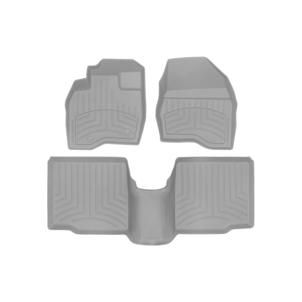 Weathertech Grey, Front and Rear FloorLiner HP 467041IM-463592IM - main