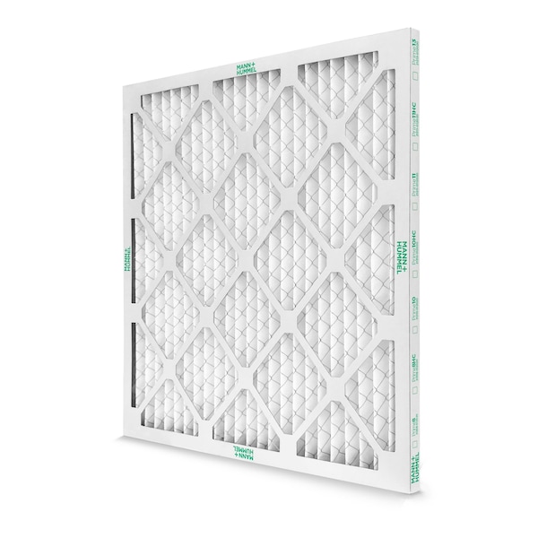 Mann+Hummel 24x24x2 Pleated Air Filter, High Capacity, Synthetic Fibers, MERV 10, 1.0 to 3.0 Micron 21310-022424 - main