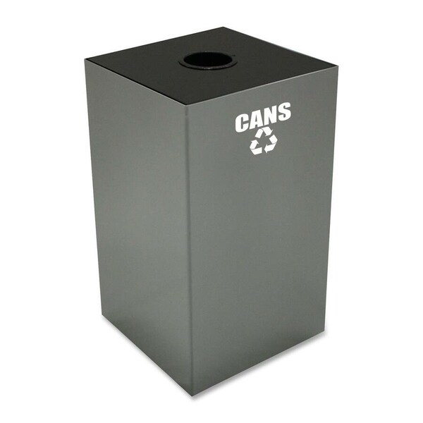 Witt Industries 28 gal Square Slate, Metal 28GC01-SL - main