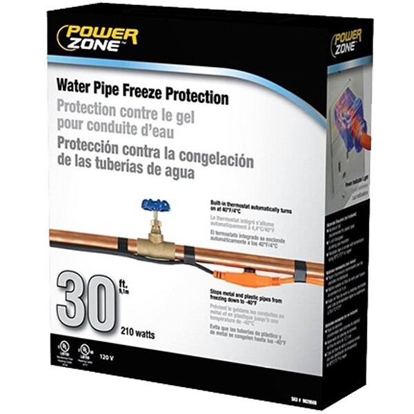 Powerzone Heat Tape Pipe 30Ft 210W Therm ORPHC21030 - main