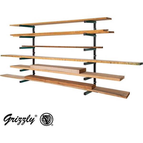 Grizzly Lumber Rack 6-Shelf System T27630 - main