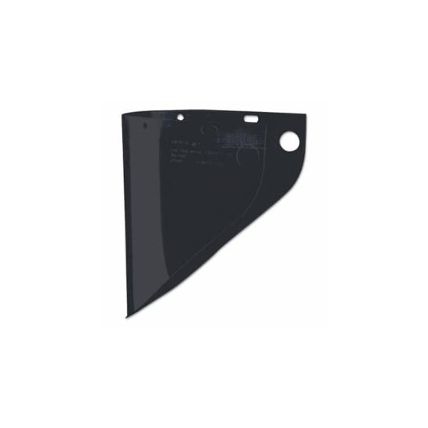 Honeywell Fibre-Metal High Performance Faceshield Windows, Shade 5, Extended, 19-3/4 in W x 9 in L 280-4199IRUV5BP - main