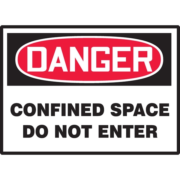 Accuform Danger Safety Label LCSP242XVE - main