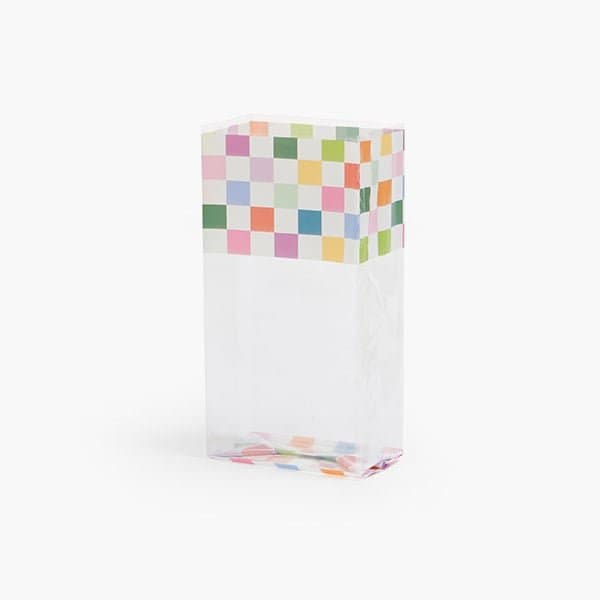 Nashville Wraps Color Block Cello Bags, 4x2.5x9.5, 100PK C2BCBK - main