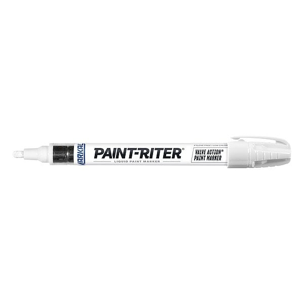 Markal Paint Marker, Medium Tip, White Color Family, Paint 96820 - main