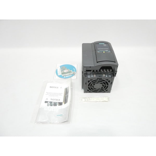 Siemens MICROMASTER 440 AC DRIVE 1.1KW 0-240V-AC 0-650HZ 6SE6440-2UC21-1BA1 - main