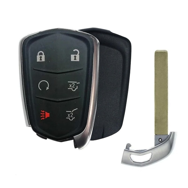 Aks Keys Smart Key Fob for Cadillac Escalade 2015 2016 2017 2018 2019 2020 6B FCC# HYQ2AB RC-CADI-22C - main