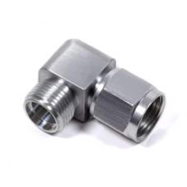 Vintage Air 90 deg 10 AN Female O-Ring to 10 AN Male TiteFit Fitting Adapter - Steel VIN366102 - main
