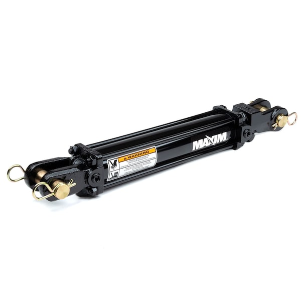Maxim TC Tie-rod Hydraulic Cylinder: 2 Bore x 16 ASAE Stroke - 1.125 Rod TR2.5-2016-ASAE-LD SKID 70 - main