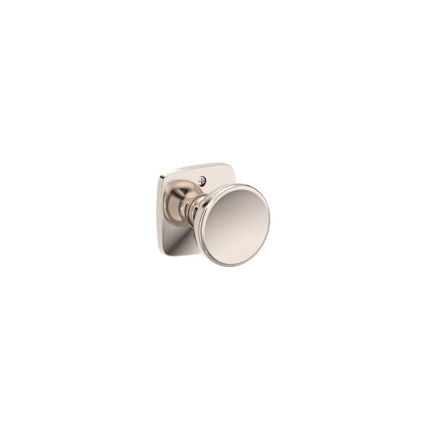 Baldwin Residential Door Knobs Half Dummy Reversible Lifetime Bright Nickel HDSOLSFR055 - main