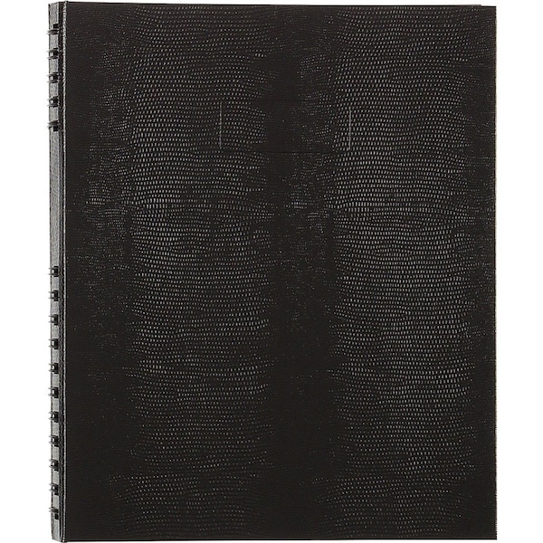Blueline 11 x 8-1/2" Undated Daily Planner, Black REDA30C81 - main
