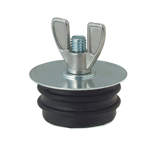Black Swan 2'' IPS Galvanized Steel Sewer and Drain Test Plug 17165 - main