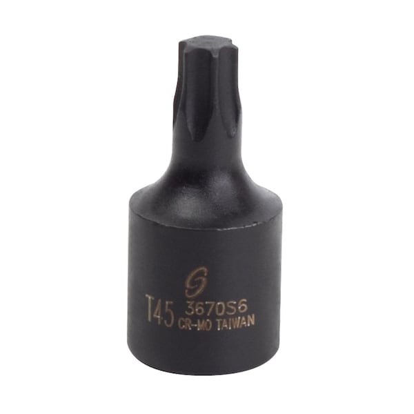 Sunex 3/8 in Drive T45 Star Impact Socket 3670S6 - main